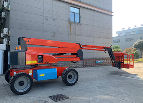20m Lift Height Self Propelled Electric Curved Arm Boom Lift