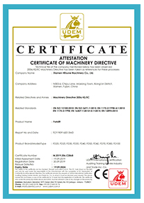 сертификат CE на дизельный погрузчик